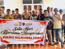 Temui Warga Gamsungi, Kapolres Halut Respons Keluhan Miras, Ehabon hingga Musik Angkot