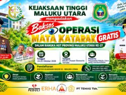 Kejati Malut Gelar Operasi Katarak Gratis, Kajari Halut Ajak Warga Mendaftar