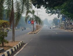 Kabut Asap Karhutla Selimuti Kota Tobelo, Warga Khawatir Jarak Pandang Menurun