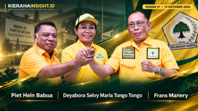 Tiga Nama Berebut Kursi Ketua Golkar Halut, Musda VI Digelar Besok