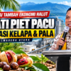 Bidik Nilai Tambah Ekonomi Halut, Bupati Piet Pacu Hilirisasi Kelapa dan Pala