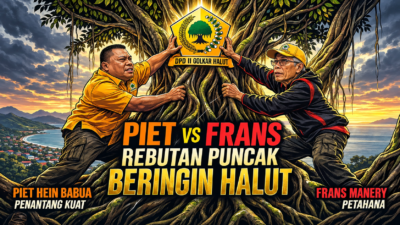 Pertarungan Kader Terbaik, Piet Hein Babua vs Frans Manery Berebut Takhta Beringin Halut