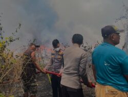Kebakaran Nyaris Capai PLTD Malifut, Polisi Dalami Dugaan Sabotase