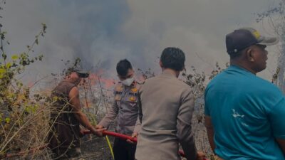 Kebakaran Nyaris Capai PLTD Malifut, Polisi Dalami Dugaan Sabotase