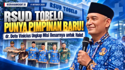 RSUD Tobelo Punya Pimpinan Baru! dr. Doto Vinicius Ungkap Misi Besarnya untuk Halut